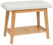 Bancă albă/în culoare naturală – Casa Selección