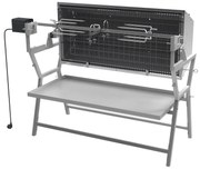 Cattara Grătar pe cărbune cu rotisor electricPiglet, 138 x 96 x 62 cm