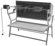Cattara Grătar pe cărbune cu rotisor electricPiglet, 138 x 96 x 62 cm