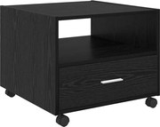 vidaXL Masă de cafea Stejar Negru 55 x 55 x 45cm Lemn compozit