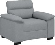 vidaXL Canapea Scaun Gri deschis 100x81x84 cm Tesatura