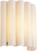 Lampă de perete Japandi bej cu in 26 cm - Scallop