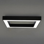 Plafonieră LED/100W/230V 3000/4000/6500K 80x80 cm negru