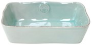 Formă de copt din gresie ceramică Costa Nova Blue, 25 x 18,6 cm, turcoaz