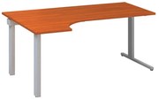 Birou ergonomic ProOffice C 180 x 120 cm, stânga, cireș