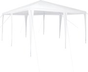 vidaXL Cort pentru Petreceri Alb 400 x 400 x 266 cm