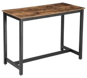 Măsuță de bar BARTIS, maro/negru