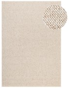 Covor crem lavabil 200x290 cm Rocco Cream – Elle Decoration