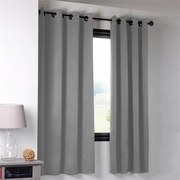 Draperie groasă blackout NOTTE gri 135 x 180 cm 1 buc