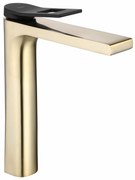 Baterie Soul gold mat/negru înaltă – H 25,5 cm