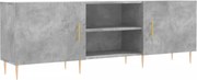 vidaXL Comodă TV, gri beton, 150x30x50 cm, lemn compozit