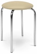 Scaun tip taburet Chico crem V18
