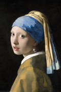 Poster Girl with a pearl, Jan Vermeer