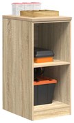 vidaXL Dulap depozitare garaj Stejar Sonoma 40x51x85 cm lemn masiv pin