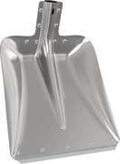 vidaXL Cap de lopată Argintiu 45 x 38 cm Aluminiu