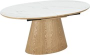 Masa extensibila, Ceramica Alba, Furnir, UNIQUE 160-200cm
