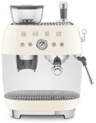 SMEG 50's Retro Style EGF03 Cafetieră cu pârghie cu râșniță de cafea 2 căni de cremă - Smeg