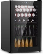 Klarstein Beercave 115 Frigider 115 ltr 4 rafturi Ușă de sticlă triplu izolată Touch