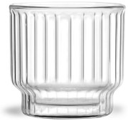 Set 2 pahare cu pereți dubli Vialli Design, 260 ml