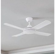 Ventilator de tavan Eglo 35088 BONDI 52W/230V alb + telecomandă