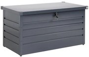 Deuba Cutie de depozitare metalica 120x62x63 cm - antracit