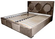 Pat tapitat Gold Cerc 180 x 200 M20