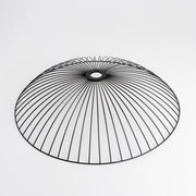 Brilagi - Lustră aplicată cu LED CERIA WIRE 1xE27/40W/230V, diametru 60 cm, neagră