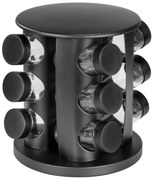 Suport de condimente BRUNA, 12 borcane