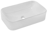 COMAD UN-KATI60-SW 7857B(60) - Lavoar pe blat KATI 61x38 cm alb lucios
