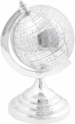 vidaXL Sculptură Argintiu 16.5 x 14 x 26 cm Aluminiu