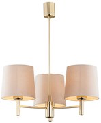 Candelabru modern design elegant PONTE 3L bej