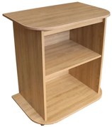 Comoda TV pe role, sonoma, 69 x 80 x 45 cm