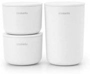 Set depozitare accesorii Brabantia, Alb, 3 buc 1004129