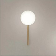 Ondaluce - Aplica de perete JEWEL 1xE14/10W/230V auriu/alb
