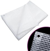 vidaXL Prelată Leno 140 g/m², alb, 2x3 m