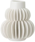 Vază din gresie ceramică Bloomingville Blossom, alb