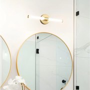 Eglo 901854 - Aplică LED pentru oglindă de baie RAMOLA LED/7,5W/230V 45cm IP44 auriu