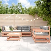 vidaXL Set mobilier de grădină cu perne, 6 piese, lemn masiv Douglas