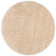 Covor rotund Universal Aqua Liso, ø 80 cm, bej deschis