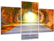 Tablou - Poarta din copaci (90x60 cm)