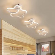 Lustra LED Plafoniera, Elit's Esn6130-WH, 36 w (18x18), 25cm x 10 cm