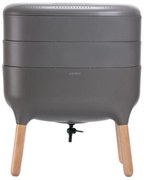 Coș pentru compost gri 21,7 l Urbalive – Plastia