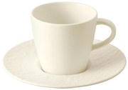 Ceașcă pentru cafea, colecția Manufacture Rock blanc - Villeroy & Boch