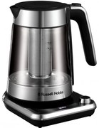Cana electricа Russell Hobbs Attentiv 26200-70, 3000W, 1,7 l, Infuzor, Control temperatura, Timer, Inox/Negru