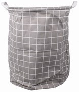 Cos pentru jucarii si rufe Culoare alb-gri, CUBE