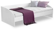 Pat pentru camera copii Colectia Daybed Alb 90x200 cm