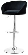 Scaun Hanzel (negru + crom). 1110538