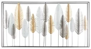Decor perete cu frunze DECO, 134 x 68 cm