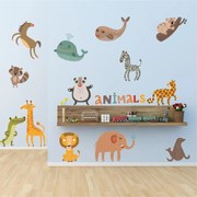 Autocolante de perete - Animăluțe