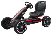 Kart cu pedale pentru copii NOVOKIDS® Chrysler Kart PRO, Roti din cauciuc EVA, 5-8 ani , Carena, Structura metalica, Frana de mana, Functie